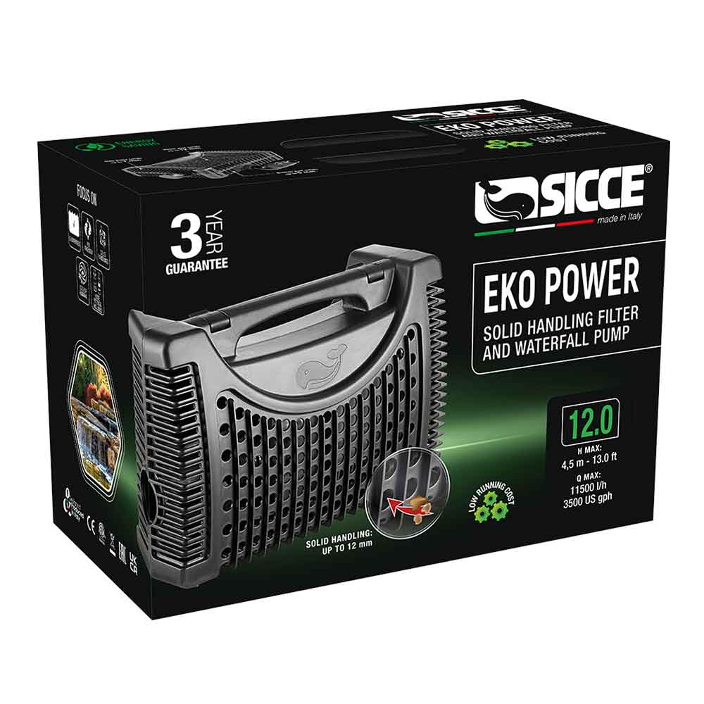 Sicce Pompa EKO Power 12.0 11500 L/h per Laghetto