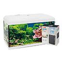 Amtra Basic 80 Acquario Led Bianco con Filtering Box 150 85lt 80x32x47h cm