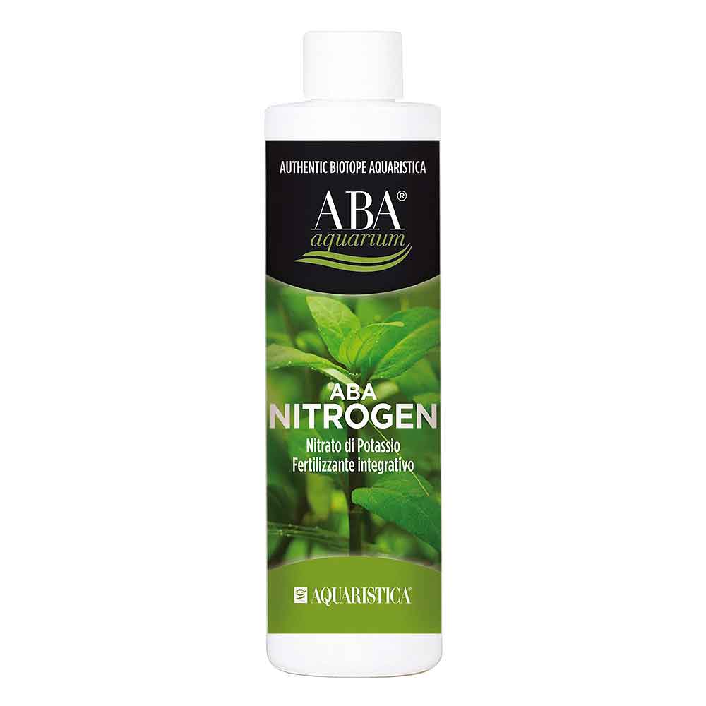 Aquaristica ABA Nitrogen Nitrato di Potassio Fertilizzante integrativo per Acquari piantumati 250ml