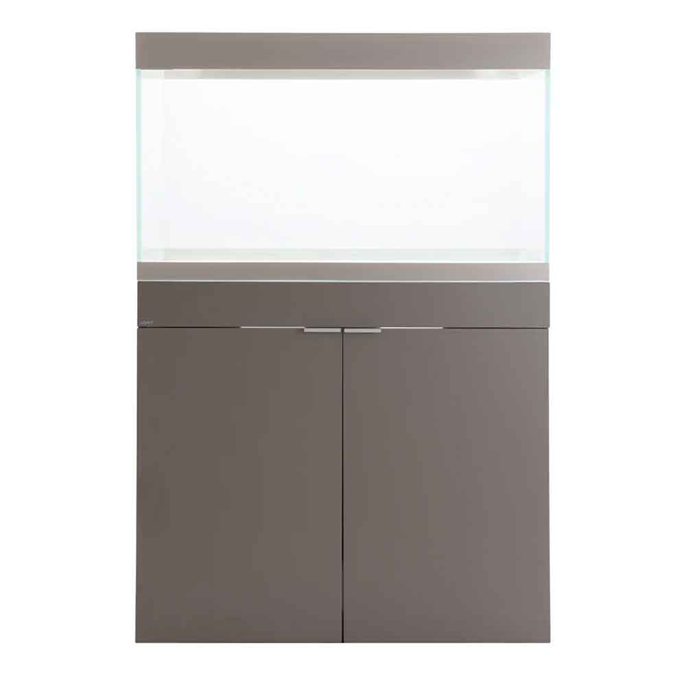 Aqpet Acquario Riverium Plus 290L Vetro Extrachiaro con Supporto Tortora 90X50X55h cm