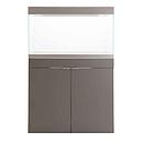 Aqpet Acquario Riverium Plus 290L Vetro Extrachiaro con Supporto Tortora 90X50X55h cm