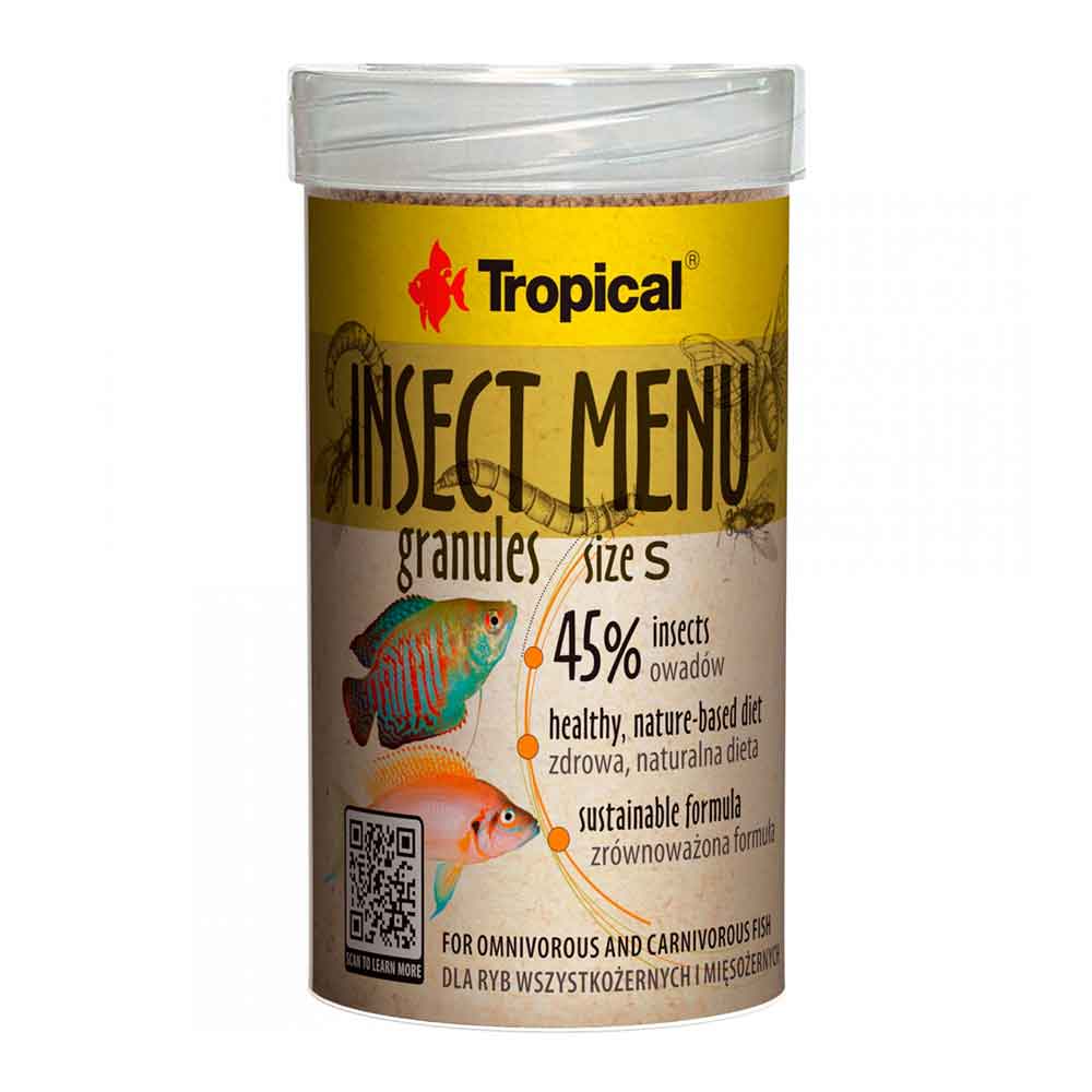 Tropical Insect Menu Granules S affondante 100ml 54g
