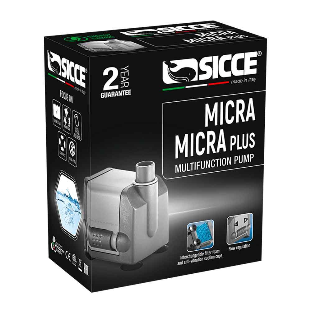 Sicce Micra Plus Pompa regolabile fino a 600l/h