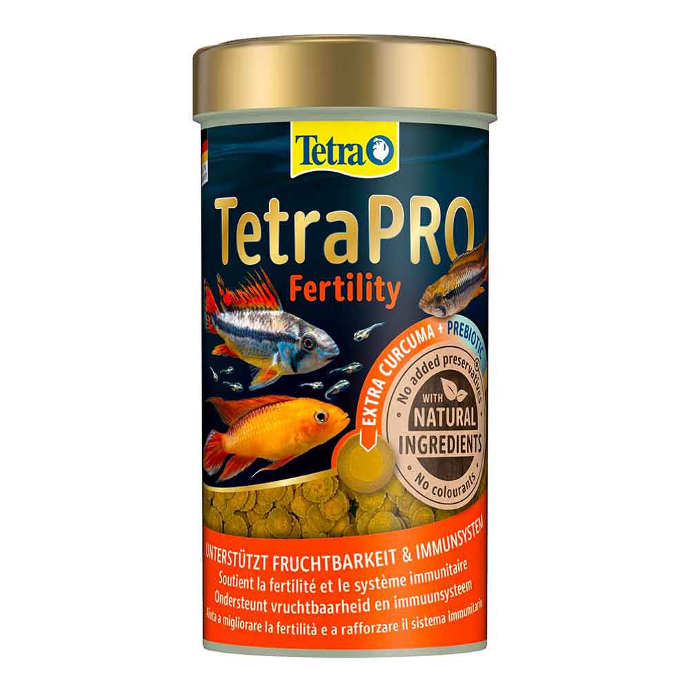 Tetra Pro Fertility Multi Crisps Mangime Premium con curcuma favorire il successo riproduttivo 500ml