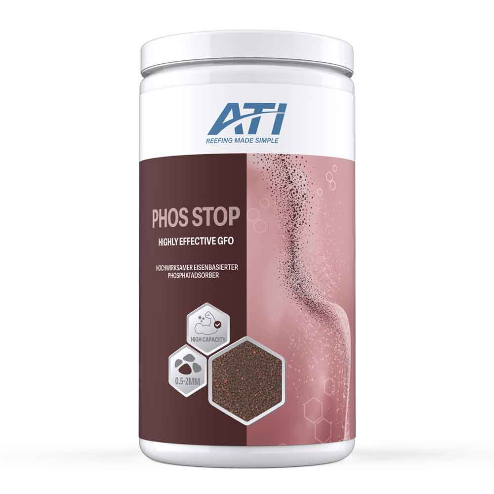 Ati Phos Stop Adsorbente a base di ferro altamente efficace per Fosfati e Silicati 1.000ml 650g