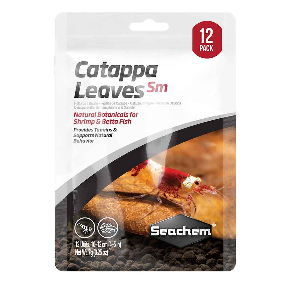 Seachem Catappa Leaves Foglie di Catappa Small 12pz