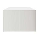 Blau Aquaristic Cubic Stand HD Core Supporto Bianco con ante 122x50x80h cm