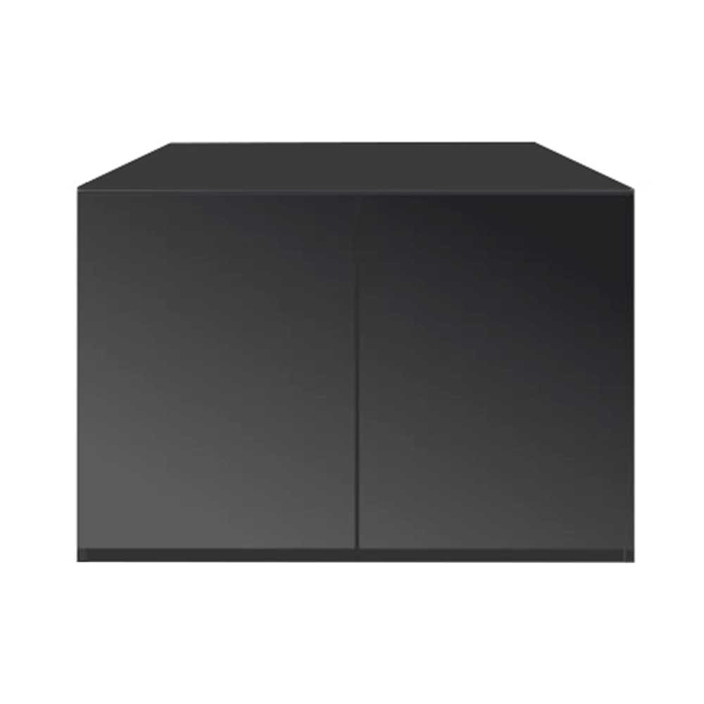 Blau Aquaristic Cubic Stand HD Core Supporto Nero con ante 122x50x80h cm