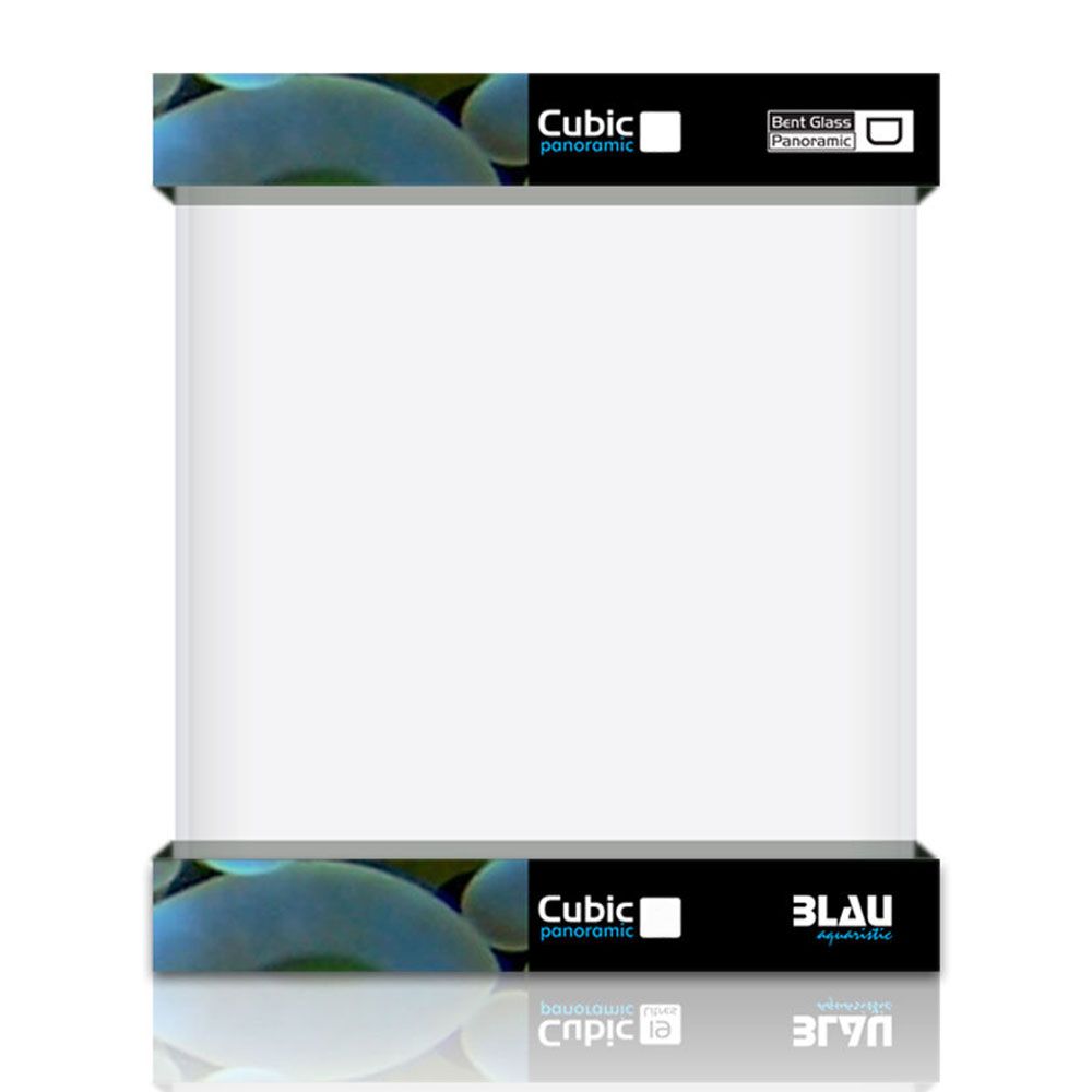 Blau Aquaristic Cubic 10 Panoramic Acquario 10lt 20x20x25h cm