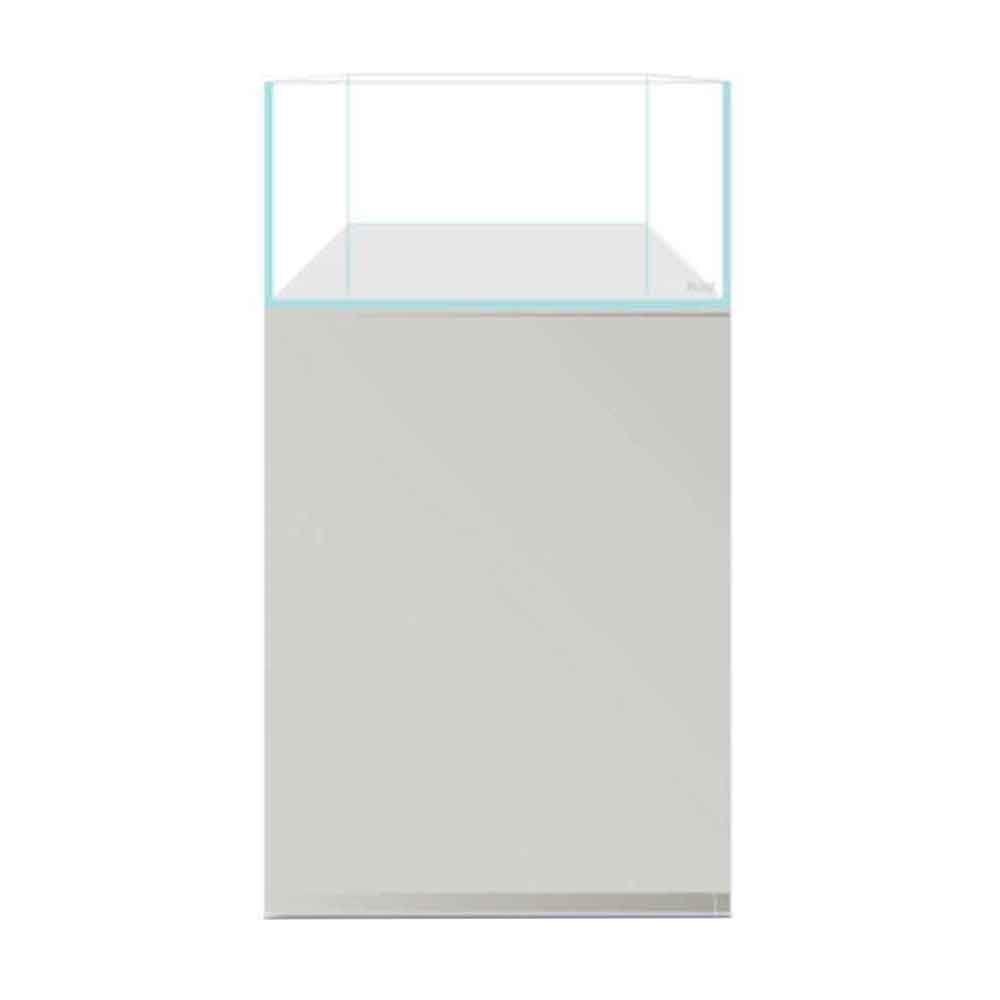 Blau Aquaristic Set Gran Cubic Experience Shallow 62 Bianco Acquario con Supporto 115 Litri