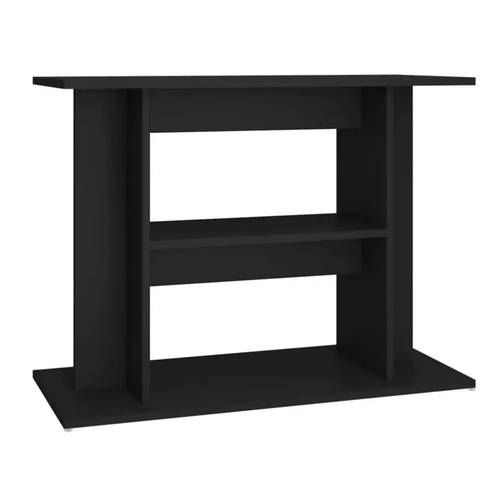 Aqpet E-Cabinet 80 Supporto per Acquari in Legno a Libreria Nero 80x30x70h