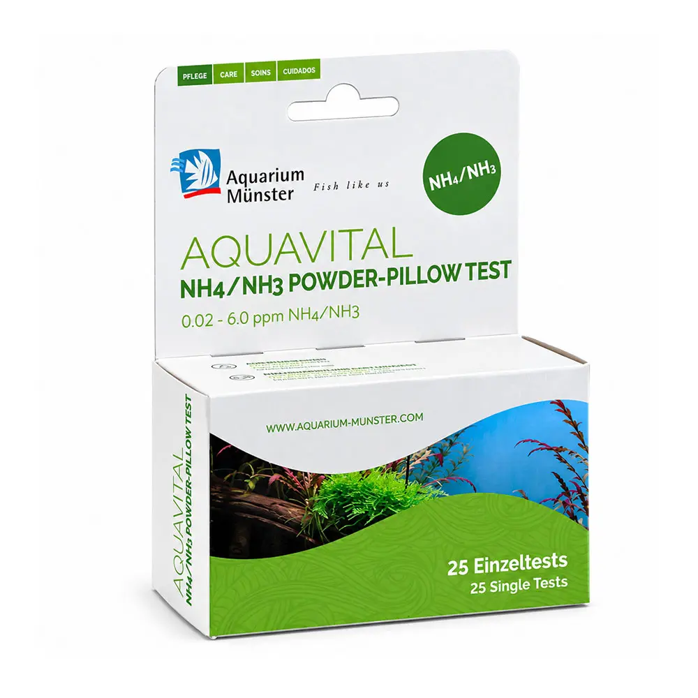 Aquarium Munster Aquavital NH4/NH3 Powder-Pillow Test Acqua dolce