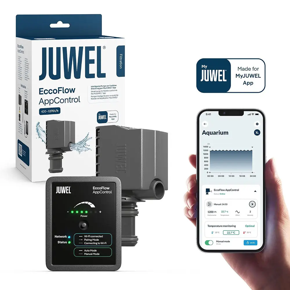Juwel EccoFlow AppControl – Controllo Smart Wi-Fi per Pompe EccoFlow 420–1270 l/h