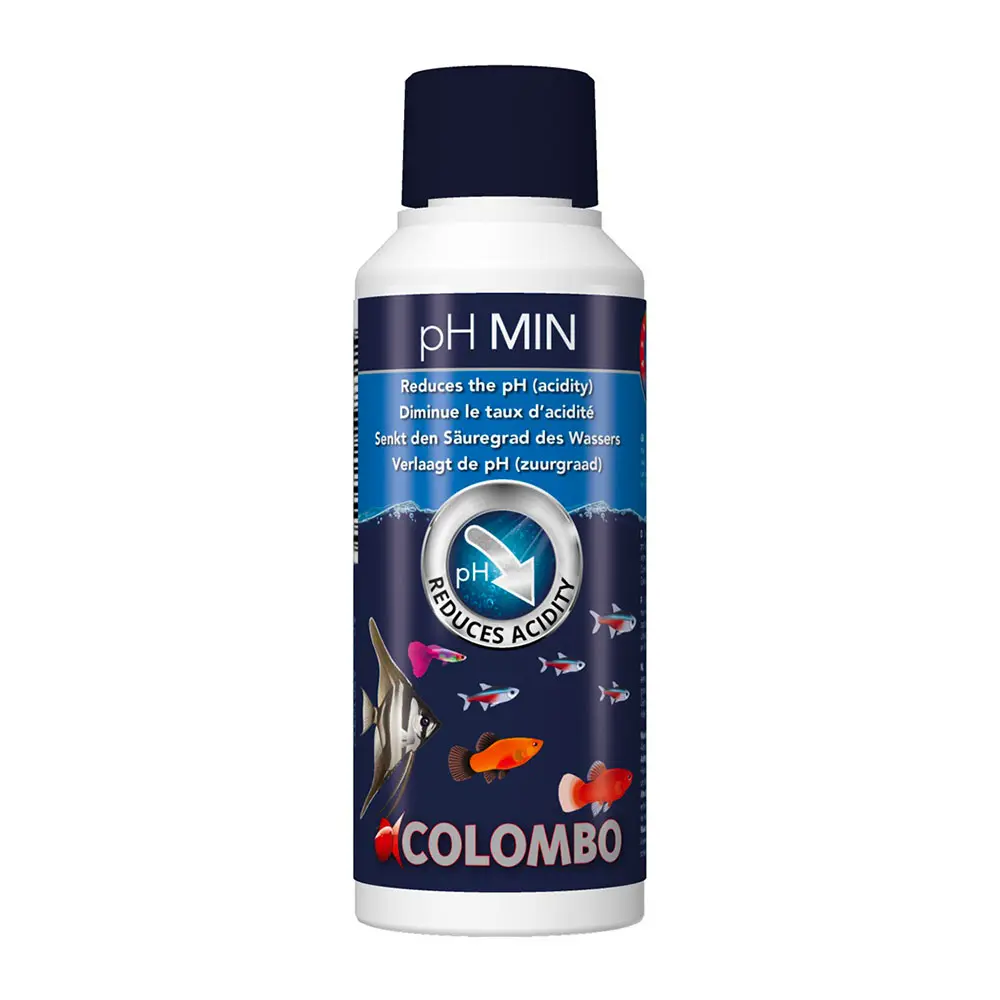 Colombo Ph Min Riduttore pH per Acquario d’Acqua Dolce 250 ml