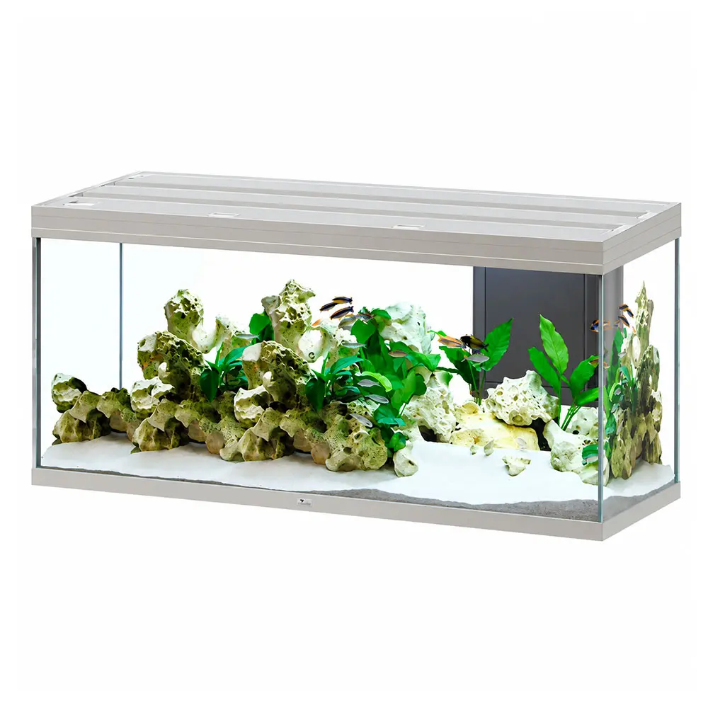 Aquatlantis Splendid Ultra 150 Acquario 450 Litri Filtraggio interno 153x53x68h cm Alluminio