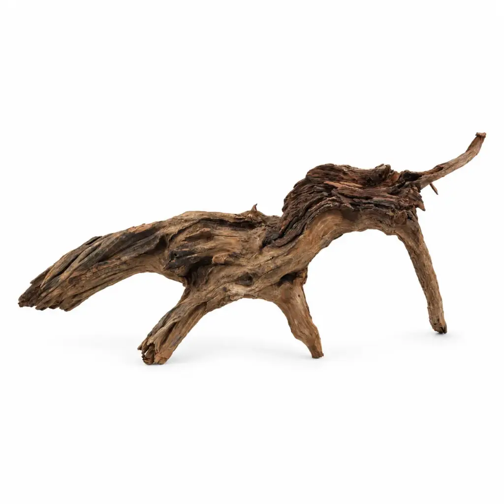 Legno Drift Wood 160 con foto reale e misure 54x14x22h