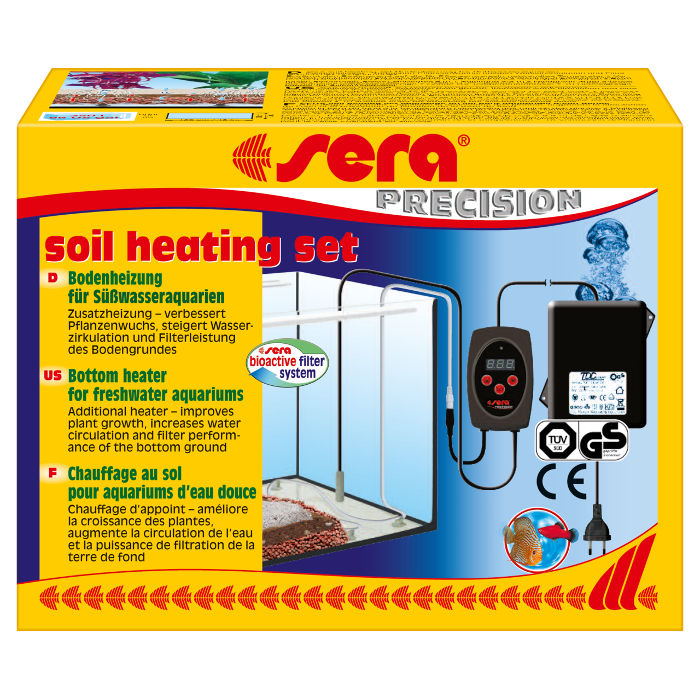 Sera Soil Heating Set Cavetto riscaldante 12V Computerizzato 50W