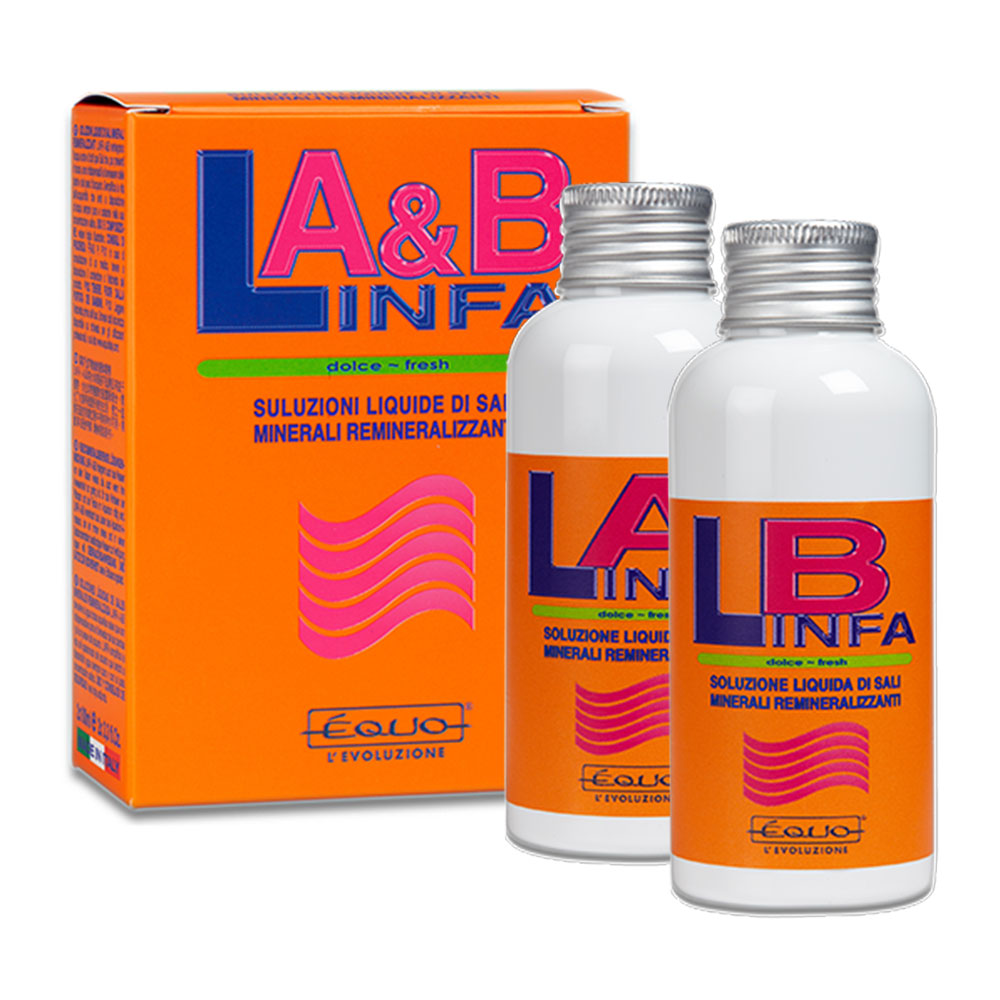 Equo Linfa A&B Soluzioni liquide di sali minerali remineralizzanti 2x100ml