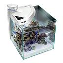Newa More 30 Reef Acquario Marino Completo di Illuminazione a Led Dual Touch 28 l Bianco