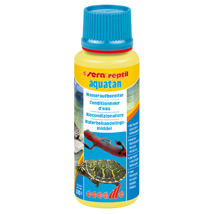 Sera Reptil Aquatan Biocondizionatore per Rettili e Anfibi 100ml per 500l