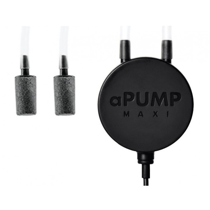 Aqualighter aPump Maxi Areatore super silenzioso a doppia uscita per acquari fino a 200 l