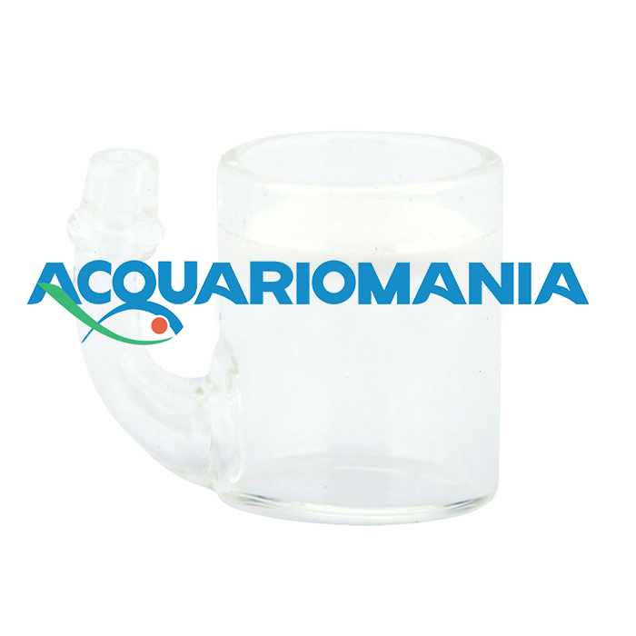 Aquili Diffusore Atomizzatore CO2 uso angolare in vetro cm 2