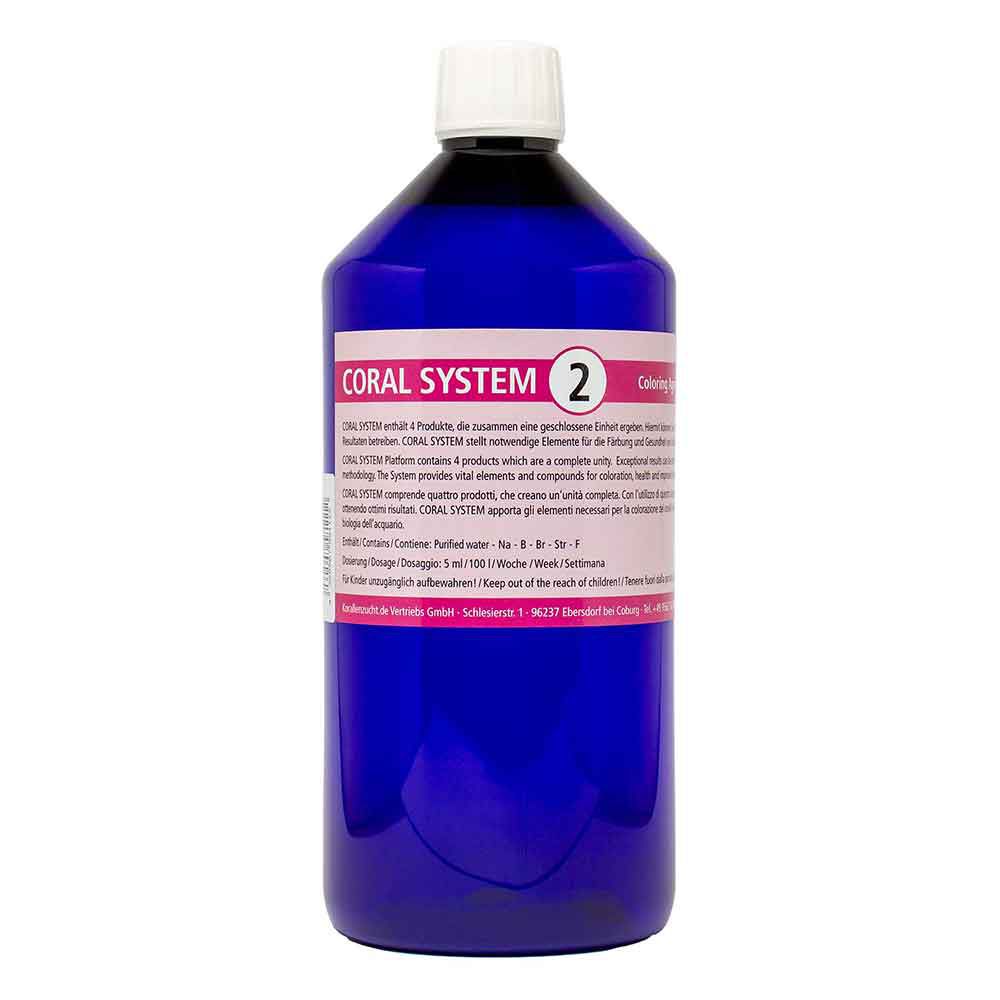 Korallen Zucht Coral System 2 Agente colorante con Na B Br Str F 250ml