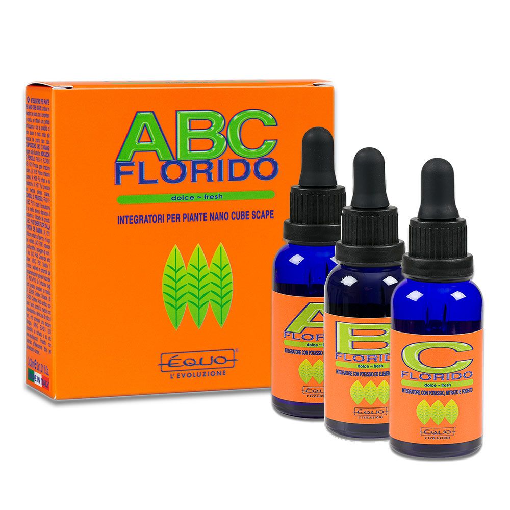 Equo Florido ABC Fertilizzanti Linea Nano Cube Scape 3x30ml