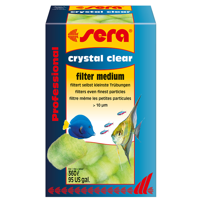 Sera Crystal Clear Professional contro acqua torbida 12pz per 360lt d'acqua