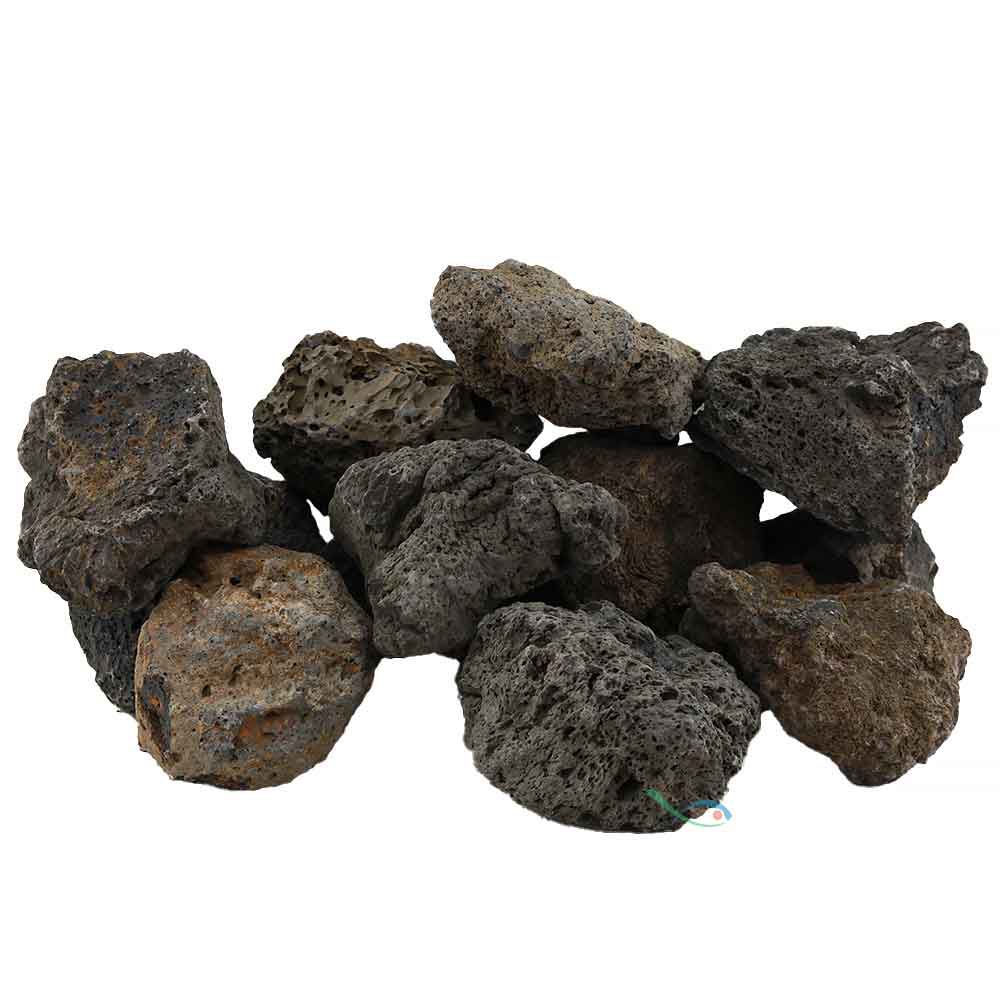 Roccia Vulcanica Marrone 6-20cm circa prezzo al Kg