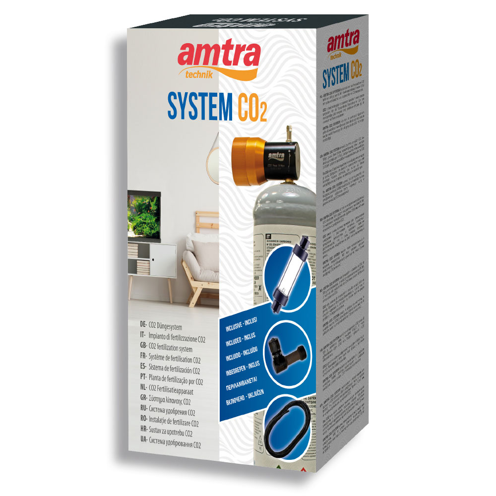 Amtra System Impianto CO2 per acquari piantumati