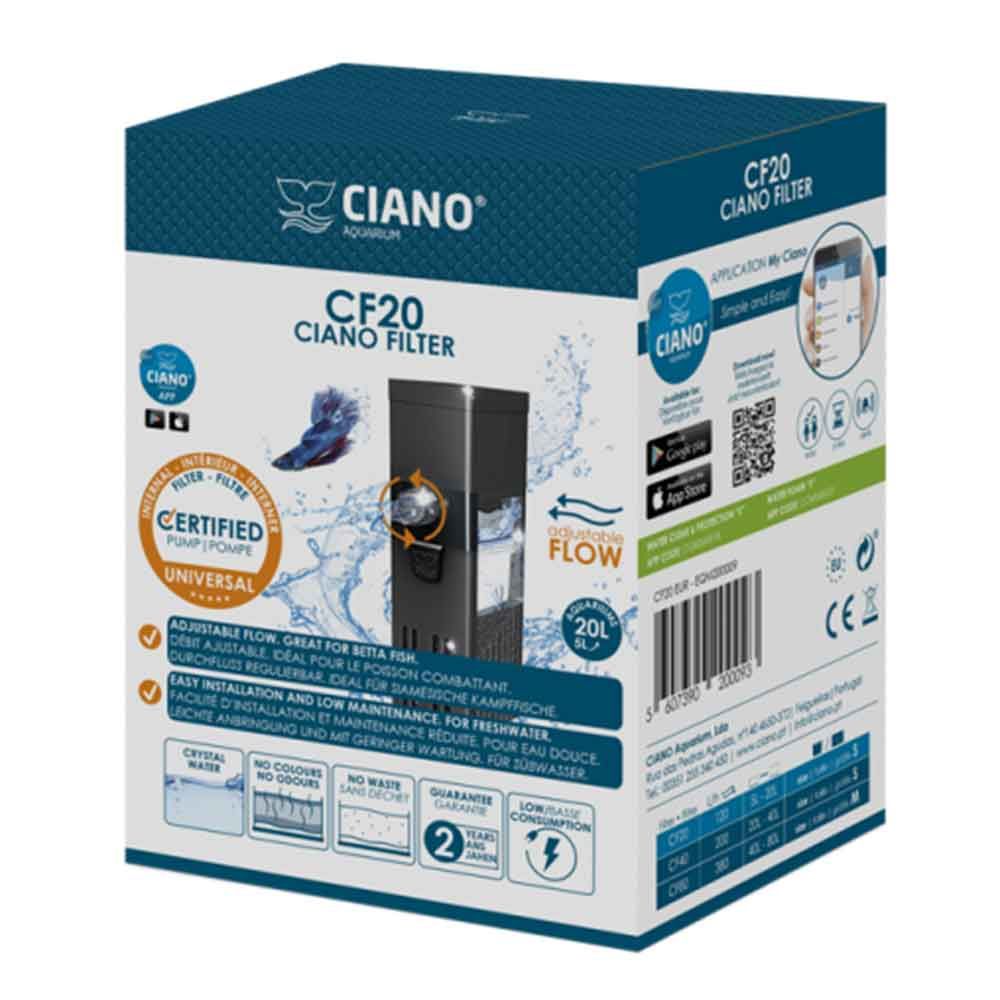 Ciano Aquarium CF20 Filtro interno fino a 20 litri