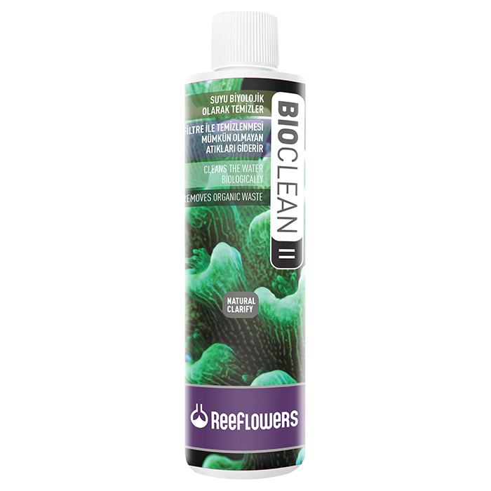 ReeFlowers BioClean II Elimina molti Nitrati e meno Fosfati dolce e marino 500ml