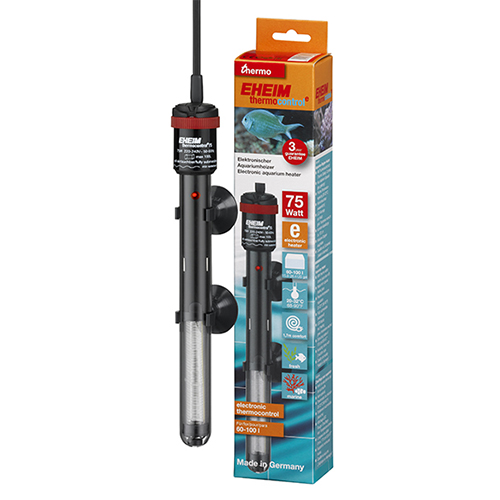 Eheim Riscaldatore elettronico Thermocontrol-e 75W da 60 a 100 litri 26cm