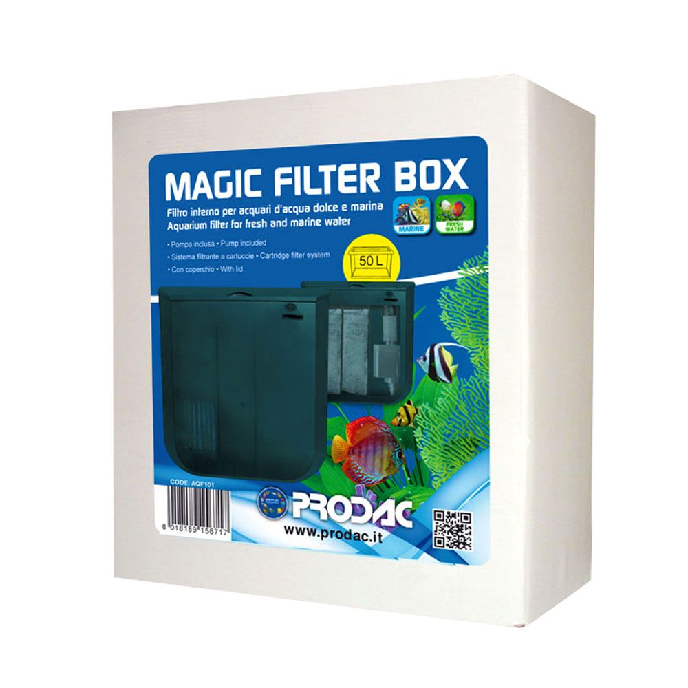 Prodac Magic Filter Box Filtro interno per acquari fino a 50 litri