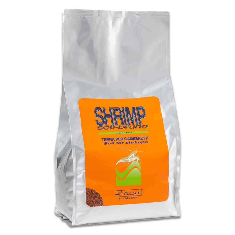 Equo Shrimp Soil Bruno Terra per Gamberetti per Layout acquari piantumati 10 litri