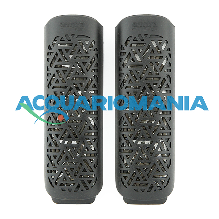 Amtra Biocell Black Coal Cartuccia Carbone di ricambio per Filtro interno Filpo Click 500 2pz