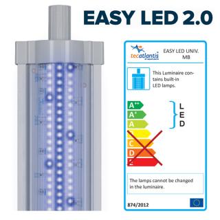 Aquatlantis Easy Led Universal 2.0 Marine Blue Lampada per attacco T5/T8/singola (ex 25W/35W) 742 mm 36W