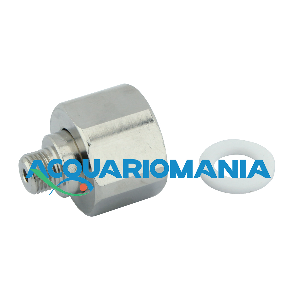 Aquili Adattatore per Riduttori CO2 filetto 10x1mm per Bombole ricaricabili