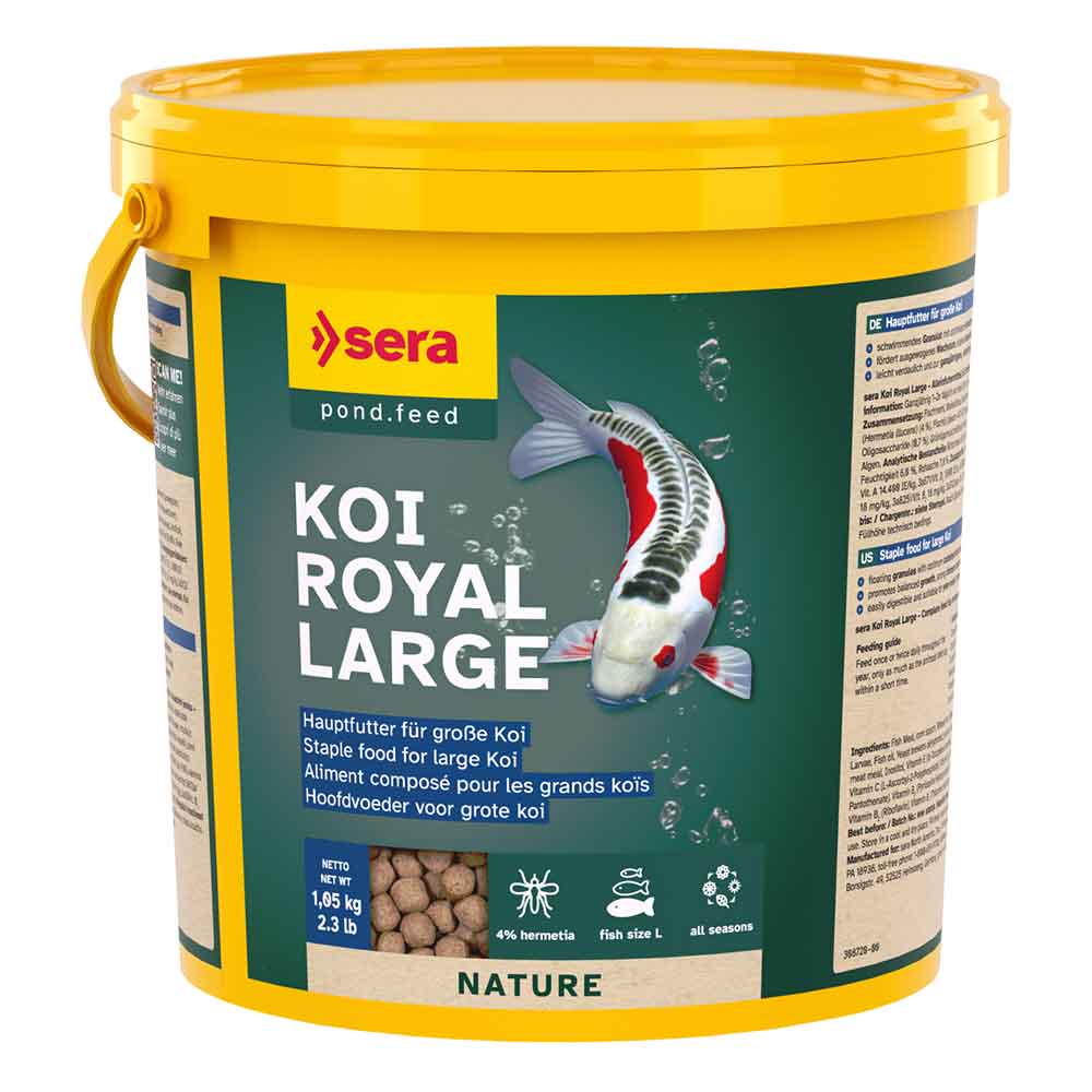 Sera Koi Royal Nature Large 3800ml 1,05Kg
