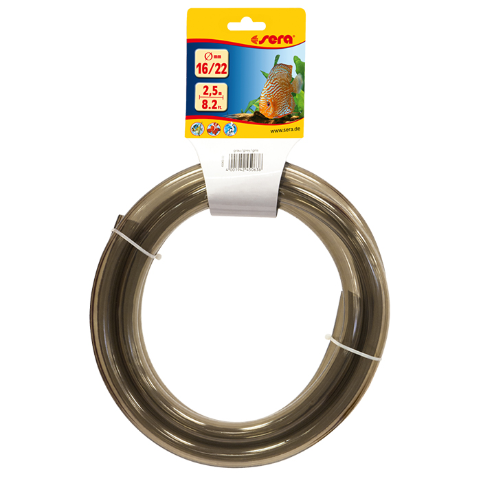 Sera Tubo Acqua Grigio diametro 16/22mm 2.5m