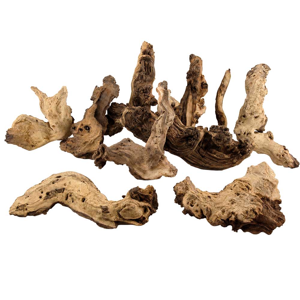 Legno Mopani Bicolore assortiti al Pz (circa 15-25cm)