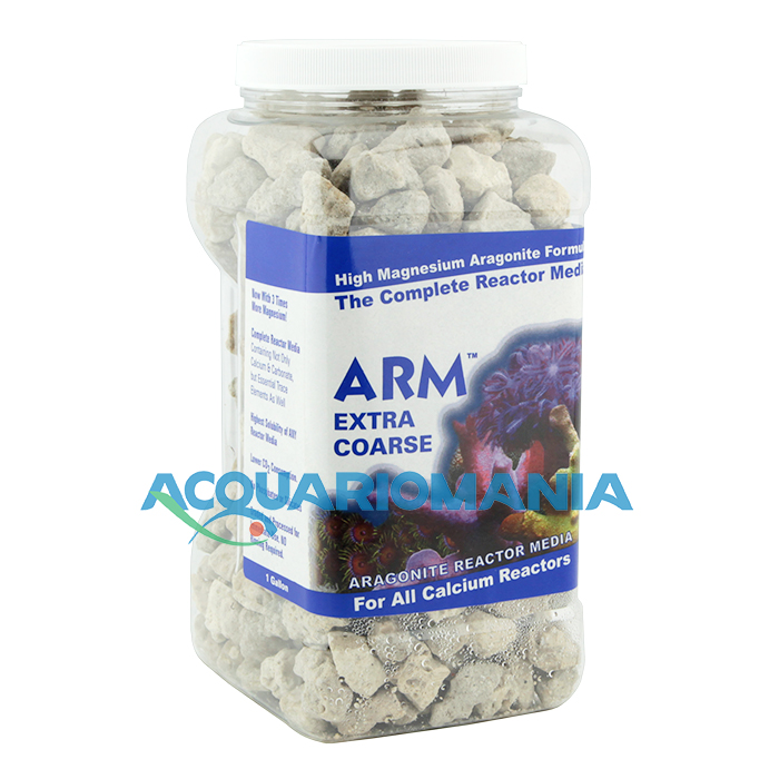 Carib Sea ARM Extra Coarse Aragonite Reactor Media materiale per Reattori di Calcio 3.8 Kg