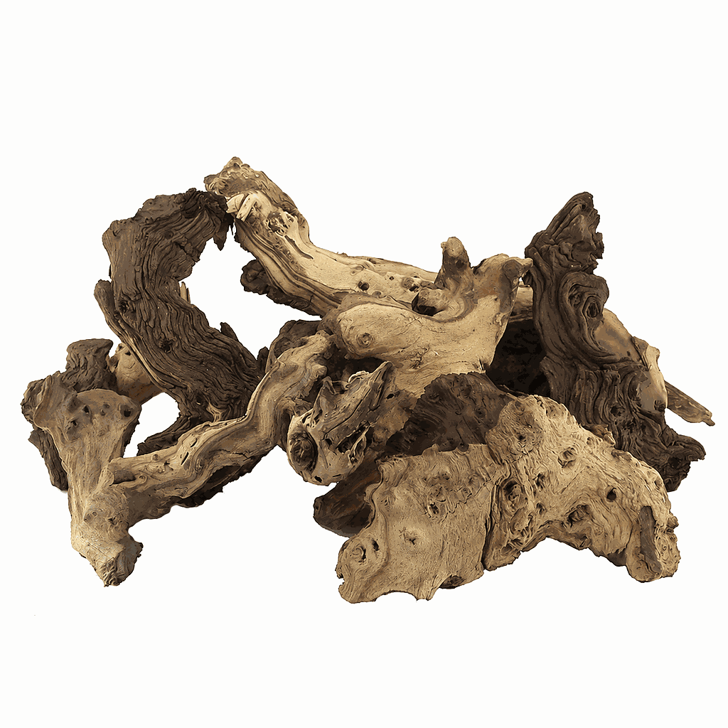 Legno Mopani Bicolore assortiti al Pz (circa 30-45 cm)