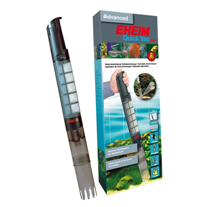 Eheim Quick Vac Pro Aspirarifiuti a batteria fino a 60cm
