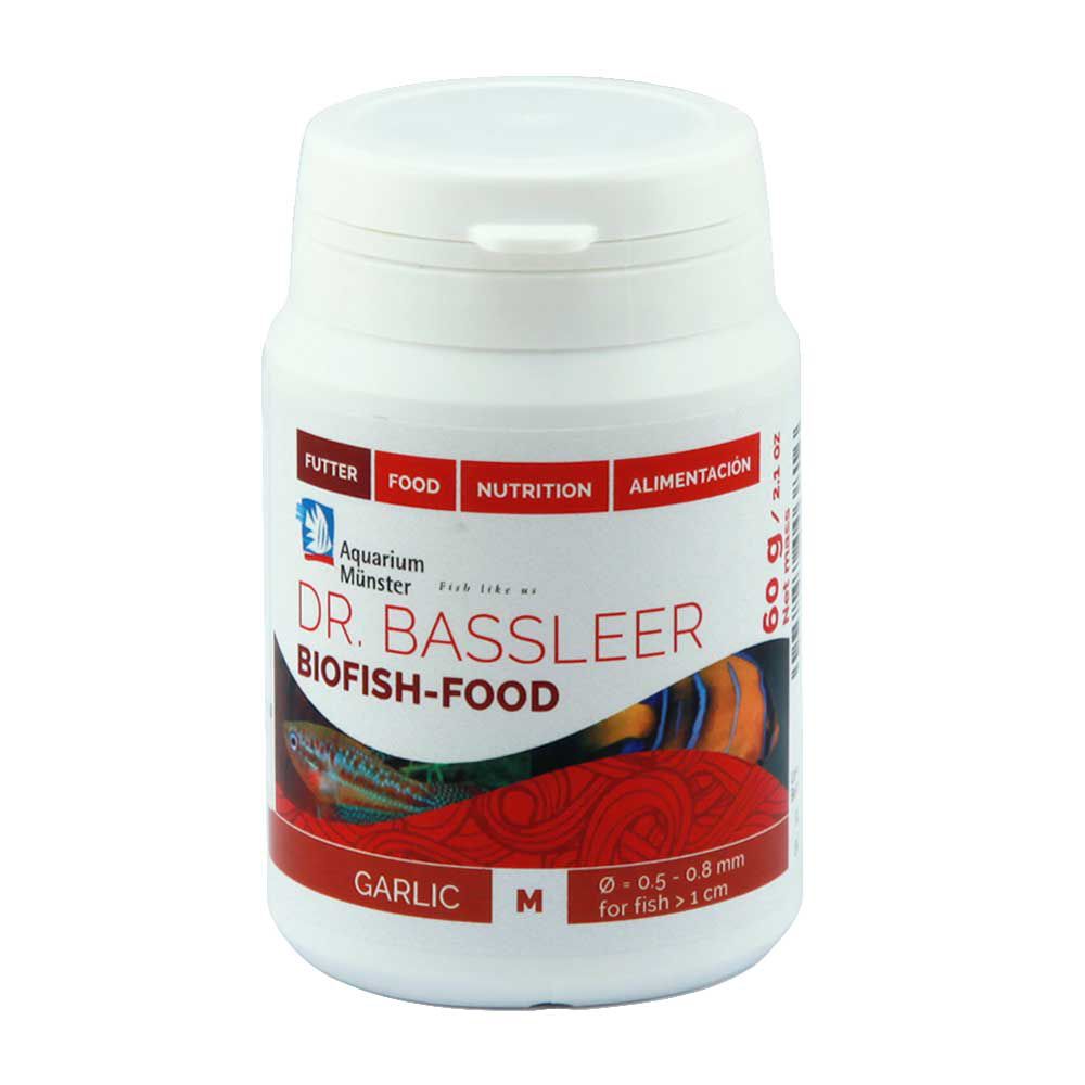 Aquarium Munster Dr. Bassleer Garlic Granulare all'aglio M 0.5-0.8mm 100ml 60g