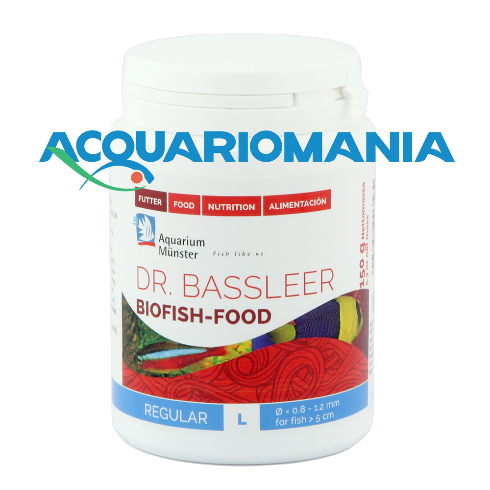 Aquarium Munster Dr. Bassleer Regular Granulare L 0.8-1.2mm 250ml 150g