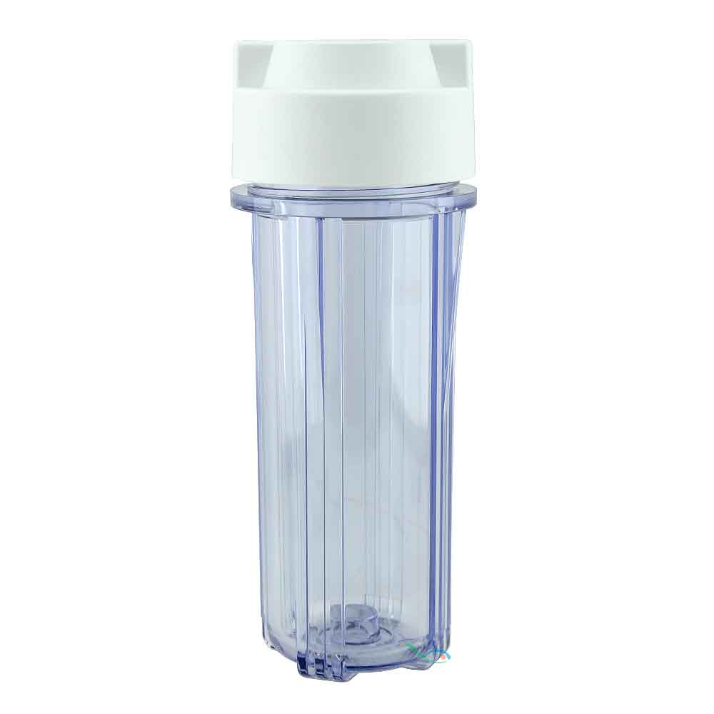 Forwater Contenitore Bicchiere per sistema RO trasparente doppio O-Ring