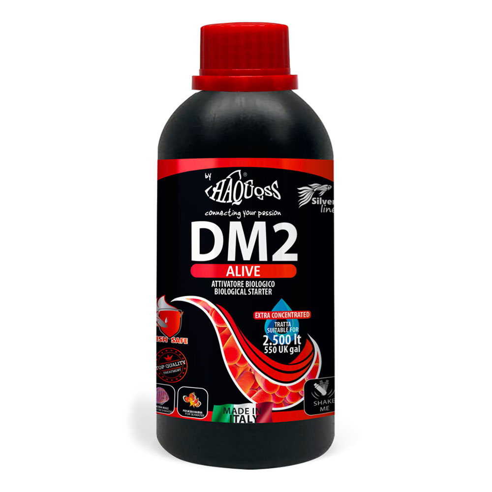 Haquoss DM2 Alive Attivatore Biologico dolce e marino 100 ml per 1000 l