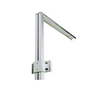 Aqua Illumination EXT Upright Rail 122cm silver